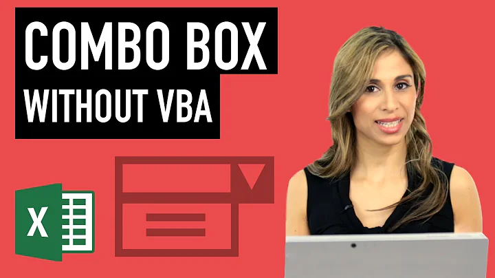 Excel Combo Box without VBA - How to create a drop-down list