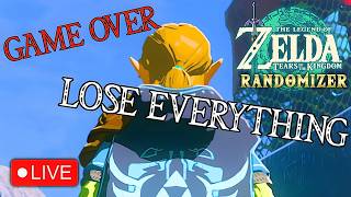 🔴GAME OVER = DROP ALL ITEMS | TOTK RANDOMIZER🔴