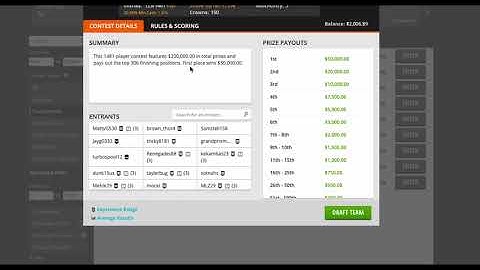 DFS Contest Selection: Tips to Maximize ROI