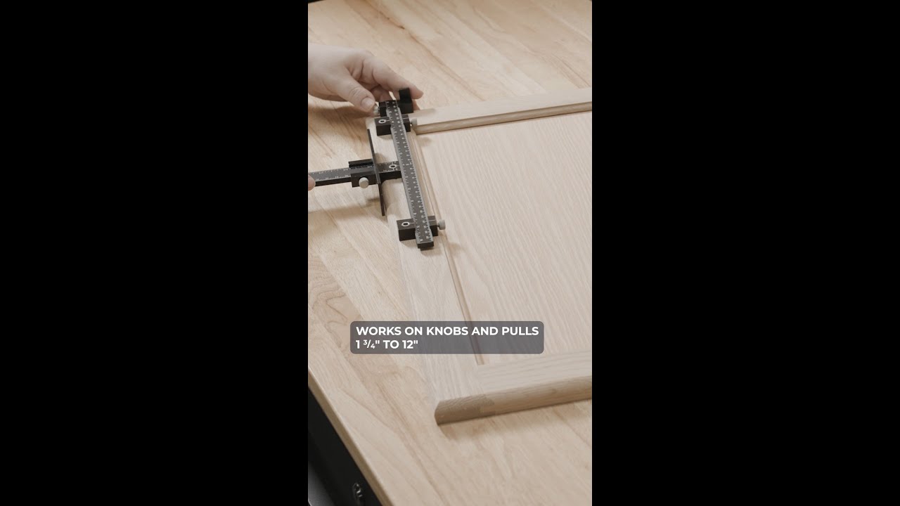 Kreg Cabinet Hardware Jig Pro - Install Handles, Knobs & Pulls