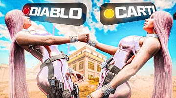 Diablo & Carti DEMOLISH Warzone Lobbies with HOOD LOADOUTS 😈 Welcome 2 Thug City😫💦