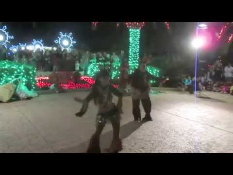 Lady Darjuxena Rudolph Deck The Halls Belly Dance Performance 