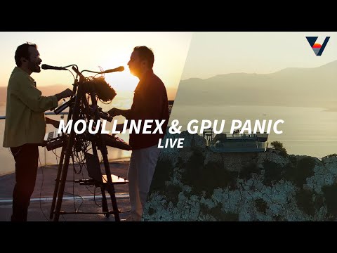 Moullinex △ GPU Panic (live) for Vibrancy Music | Skywalk Gibraltar