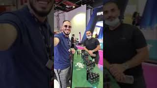 world vape show DUBAI2021 Meeting with MO the Founder of Drvapes @dwtcofficial