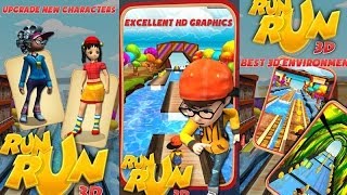 RUN RUN 3D - UPDATED ANDROID GAME PLAY TRAILER screenshot 2