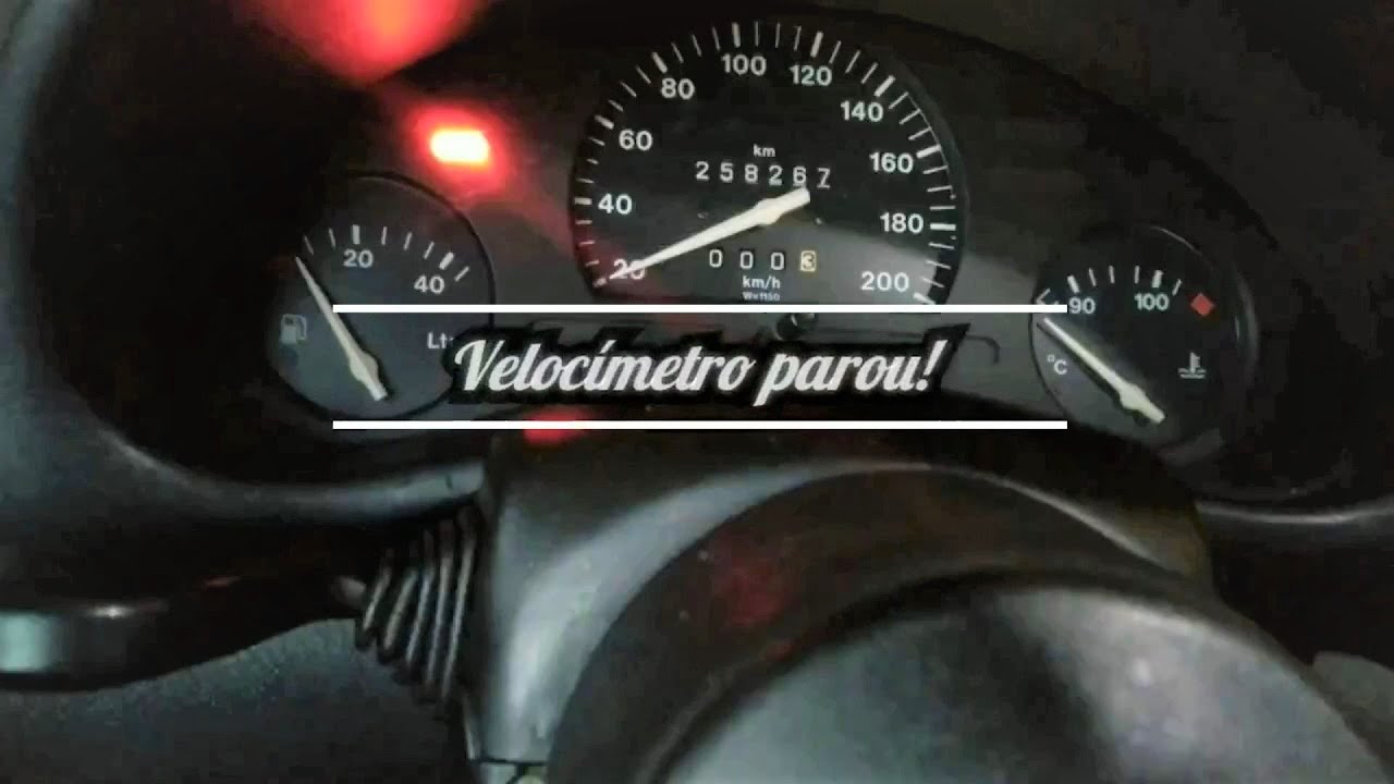 Velocímetro parou de funcionar, e agora? - YouTube
