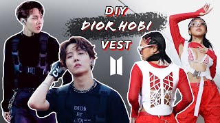 DIY Dior Hobi Inspired Vest Tutorial!