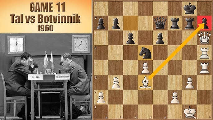 Mikhail Tal beats Kasparov in 17 Moves - 1 Month before his Death 