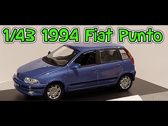 1/43 1994 Fiat Punto diecast by Hongwell - YouTube