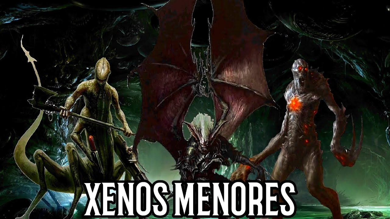 Bestiario xeno: Civilizaciones xenos menores (xenos terribles buscan la caída del hombre)