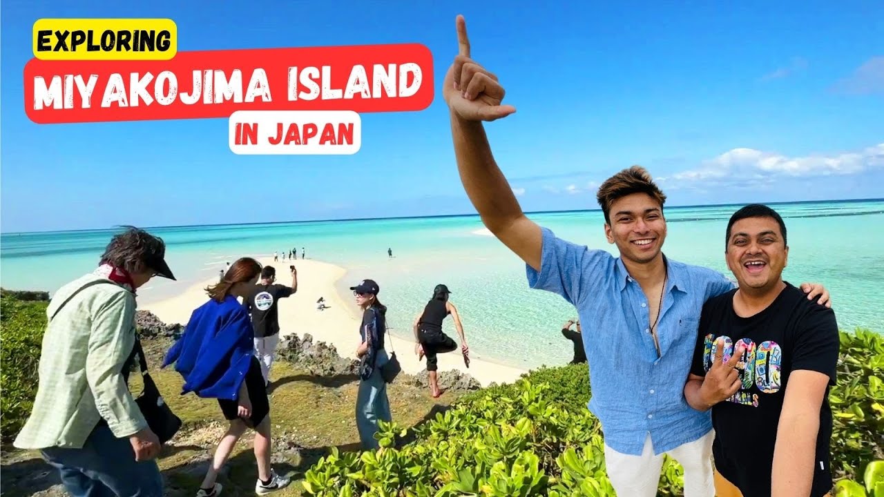 ⁣Exploring Miyakojima Island in Japan with Indian Friend