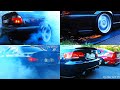 BMW Burnouts, loud cars (5er Spring dust-off)