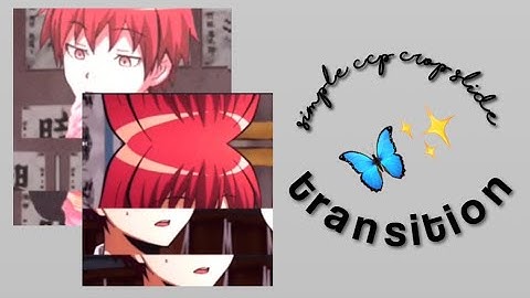 simple ccp crop slide transition!