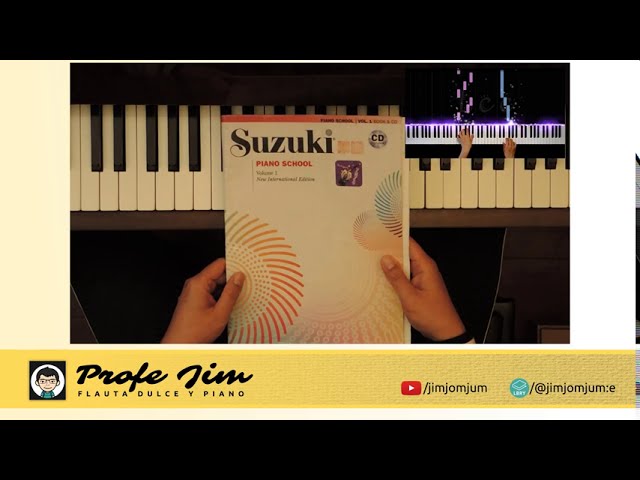 Invitación a acompañarme en mi travesía por el libro 1 de piano Suzuki