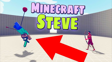 Minecraft Steve vs Every Faction + Bonus 1v1 #2 - TABS MODS GAMEPLAY