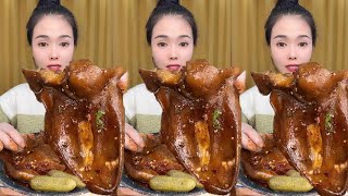 Pig Head，Asmr Mukbang Eating Show