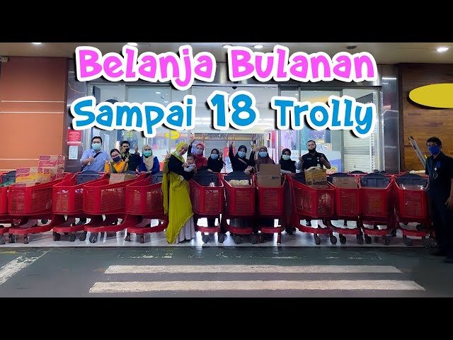 KARTIKA PUTRI DAN HABIB USMAN BELANJA BULANAN SAMPE 18 TROLLY ??? APA AJA YANG DIBELI ??!!! class=