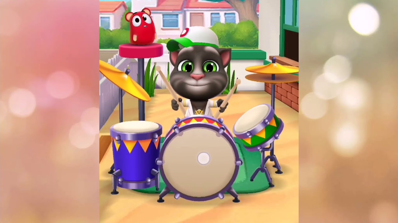 my talking tom 2 nursery rhymes baby shark - Android Gameplay, part 3" kids games apps"