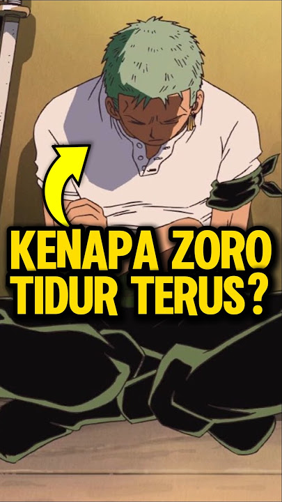 Kenapa Zoro Selalu TIDUR? 😴💤 #onepiece #anime