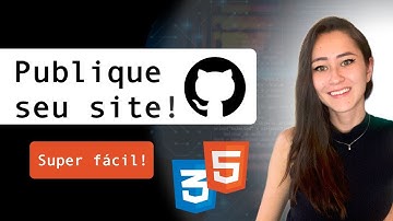 COLOQUE SEU SITE NO AR 🔥  - GitHub Pages