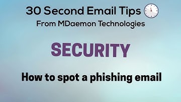 How to Identify a Phishing Email
