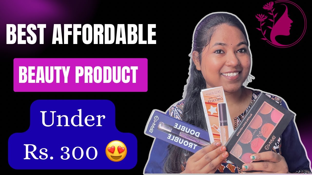 Best Affordable Makeup products under Rs.300 😍✨@reachedmars @officialswissbeauty 