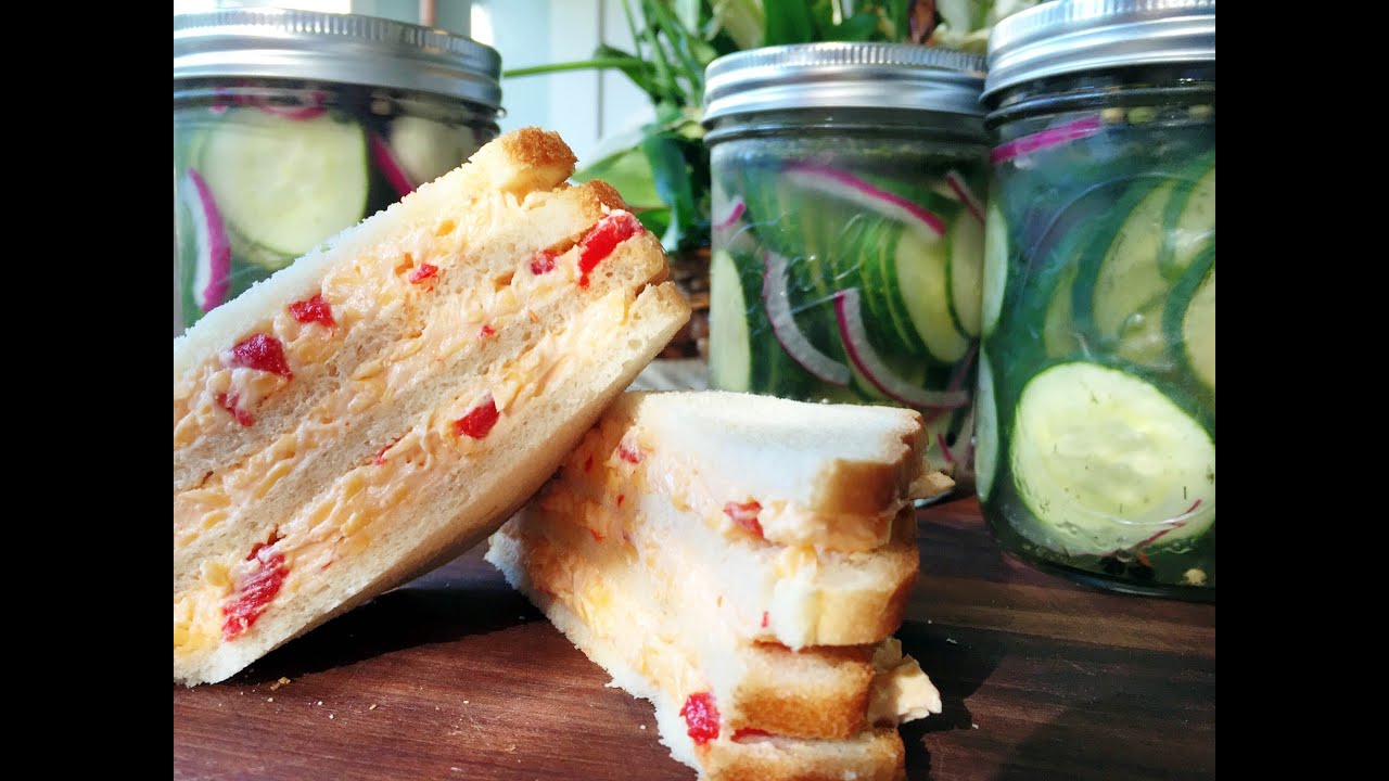 SOUTHERN PIMENTO CHEESE WITH QUICK REFRIGERATOR PICKLES YouTube