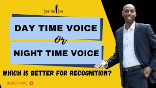 How Our Daytime and Nighttime Voices Help with Recognition and Rewards | Stand Tall Statement