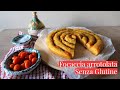 FOCACCIA ARROTOLATA SENZA GLUTINE-Sofficissima con Patate dolci nell&#39;impasto-Cucina dei Senza