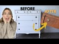 You Won&#39;t Believe What I Found Under this Paint! 😱 Real Milk Paint Co Furniture Makeover