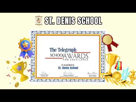 THE TELEGRAPH SCHOOL AWARD FOR EXCELLENCE|| ST DENIS SCHOOL HOWRAH||