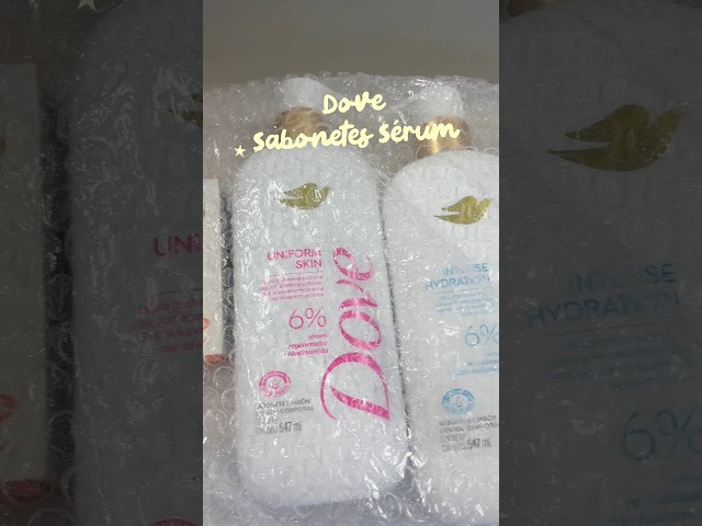 Dove Sabonetes Sérum #shorts #banhodeskincarecomdove