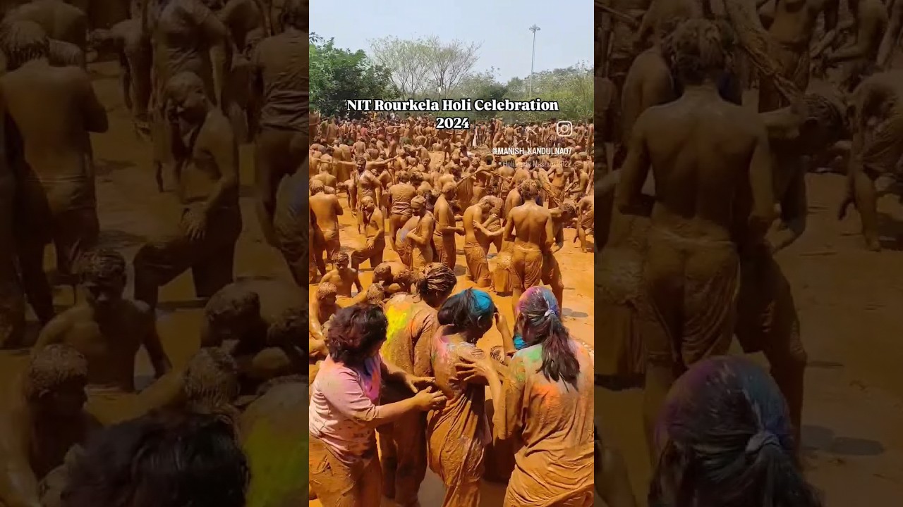 NIT Rourkela Holi celebration 2024  