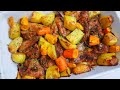 OVEN BAKED CHICKEN & POTATO DISH