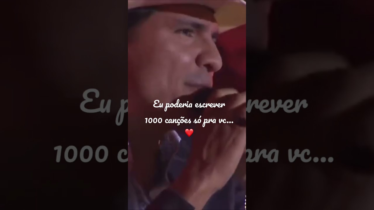 Eu Poderia Escrever Mil Canções Só Pra Você