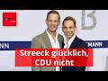 Papa Streeck ist überglücklich, CDU hat ein Problem damit
