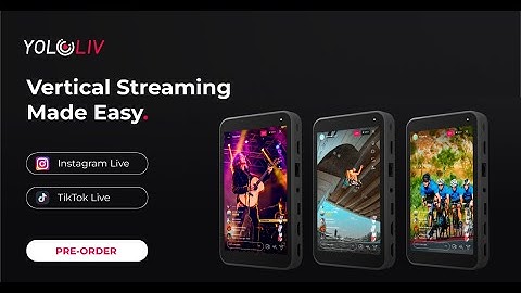 YoloLiv Instream Vertical Live Streaming | Outdoorphoto