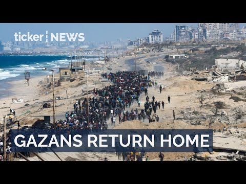 Ceasefire holds as families return to Gaza