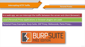 1  Burp Suite Intercepting the HTTP Traffic