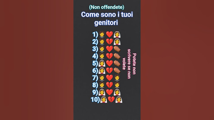 come sono i tuoi genitori #memefunny