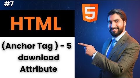 HTML Anchor Tag download & hreflang Attribute Explained with Real Examples | HTML Mastery Ep. 7