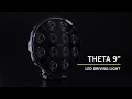 Colorful news – Theta 9” LED driving light – with dual position light – Strands Lighting Division