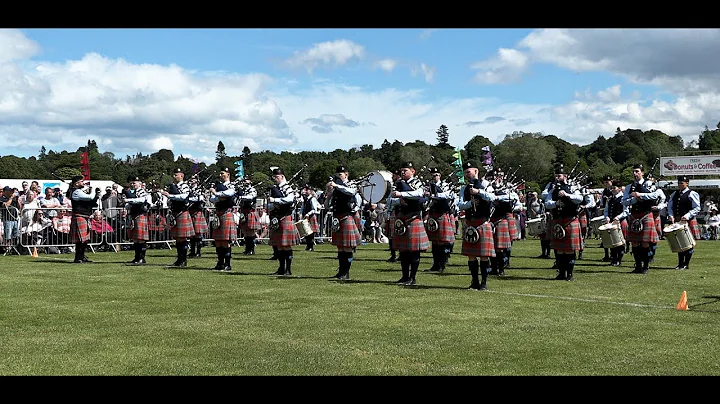 Shotts & Dykehead's McLees medley at the 2022 Euro...