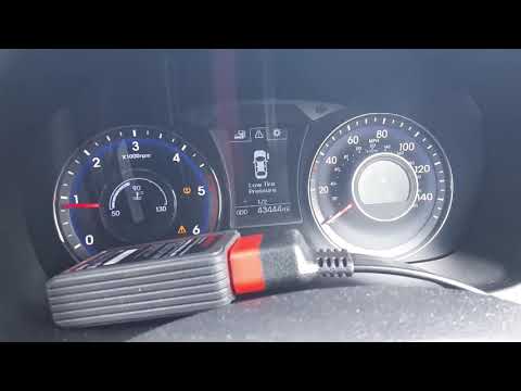 Video: Hvordan nulstiller man olielevetiden på en 2013 Hyundai Santa Fe?