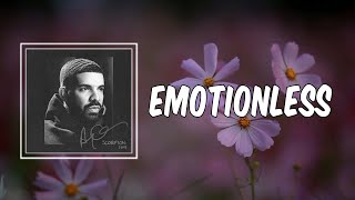 Emotionless (Lyrics) - Drake