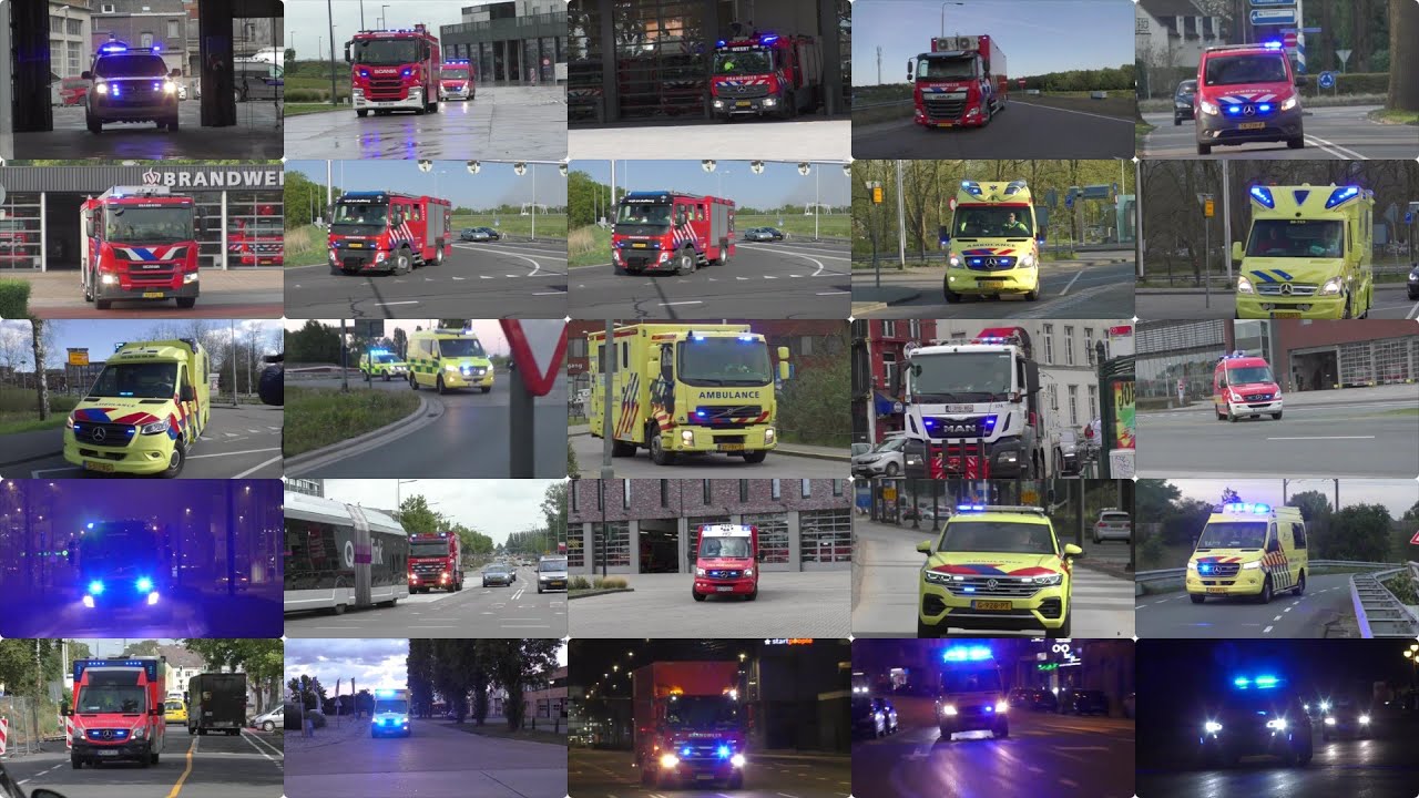 Best of 2020 112Europa Nederland België Duitsland brandweer politie ambulance