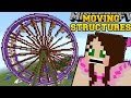 Minecraft: MOVING STRUCTURES (REAL MOVIE THEATER, BUSES, BOATS, & FERRIS WHEEL!) Mod Showcase