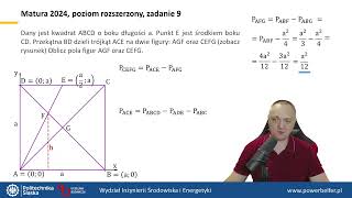 Matura 2024, matematyka, poziom rozszerzony, zadania 9 i 10