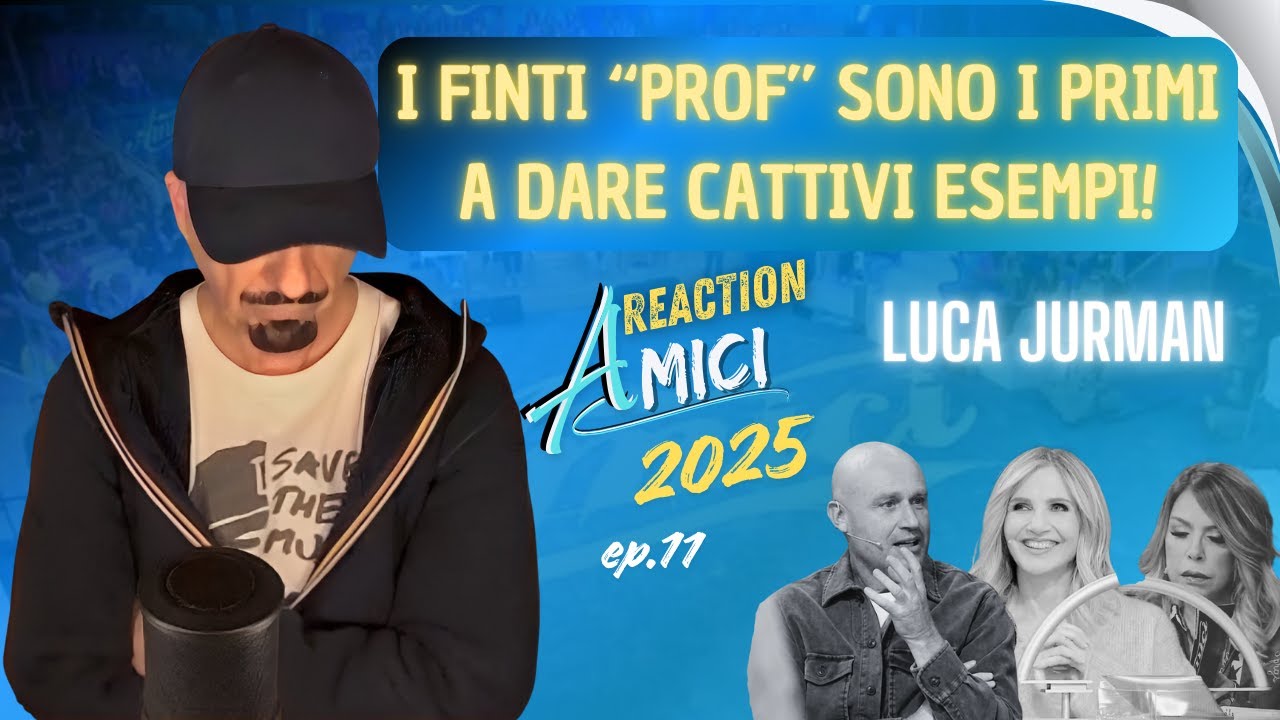 Amici25 ep.11- I finti “prof” sono i primi a dare cattivi esempi! - Reaction