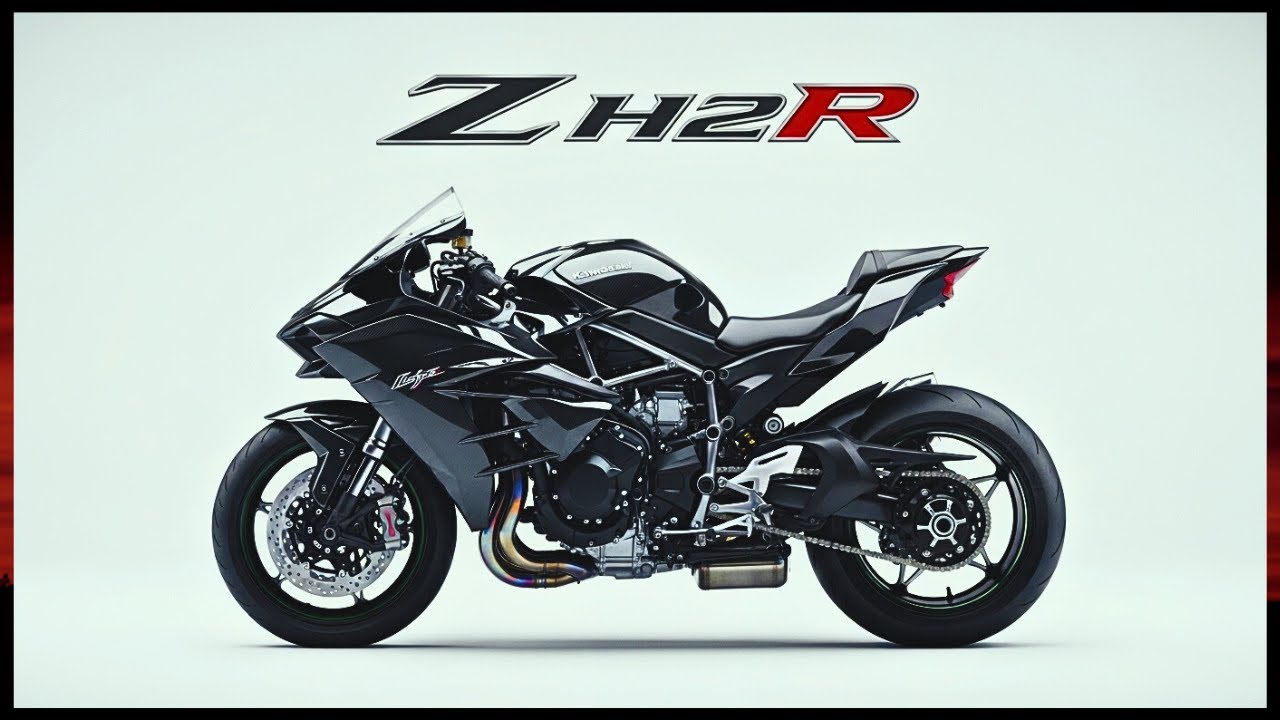 The 2027 Kawasaki Z H2R Is a 350 HP Carbon Fiber Missile - YouTube